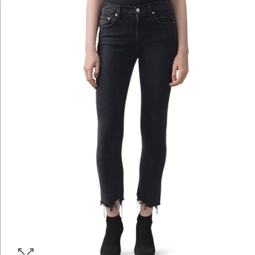 Agolde Toni Mid-Rise Straight Jeans- NWT